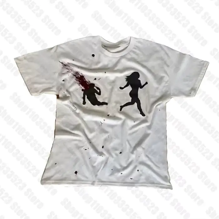 Emo girl Y2k Style gothique à manches courtes t-shirts Vintage graphique Sexy femmes t-shirts fée po
