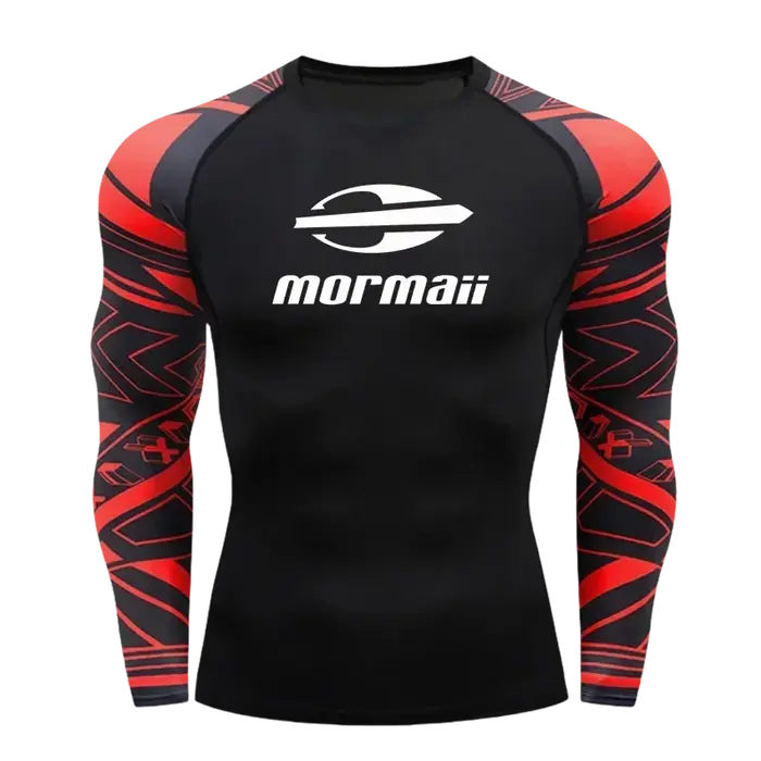 T-shirt de compression à manches longues pour homme
