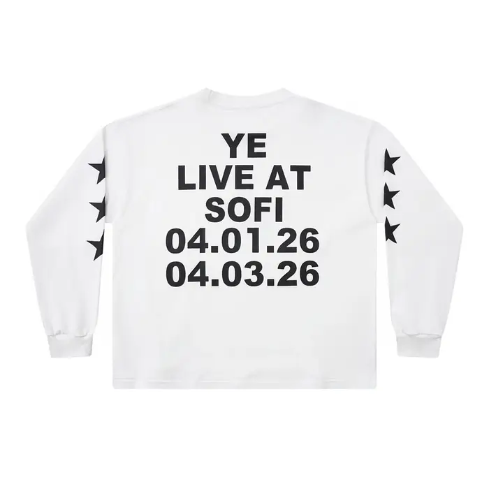 YE LIVE AT SOFI BULLY Kanye West Vultures YZY T-Shirt pour hommes et femmes