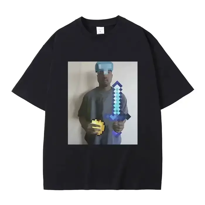 T-shirt drôle Kanye West Meme pour hommes