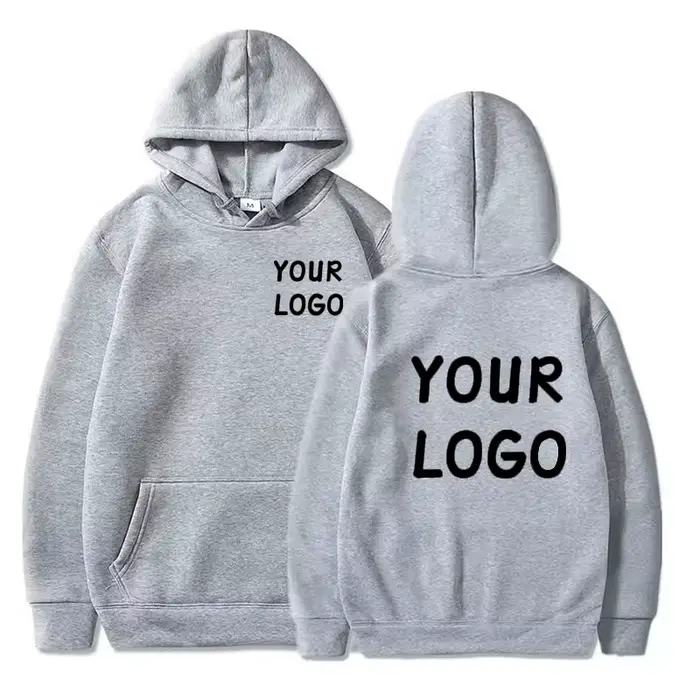 Sweat à capuche décontracté avec LOGO de votre marque pour hommes et femmes