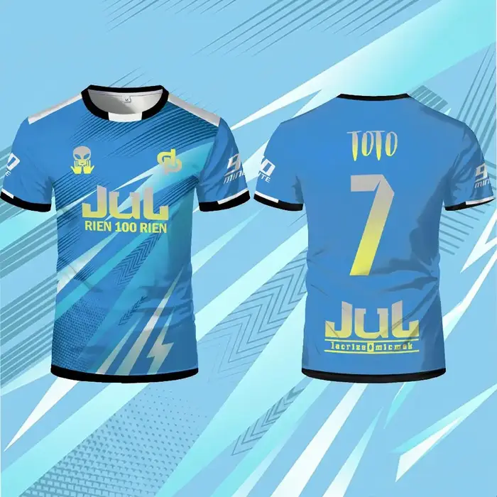 Nouveau T-shirt d'entraînement de football respirant pour l'été 2026 JUL Toto Ninetta Rien 100