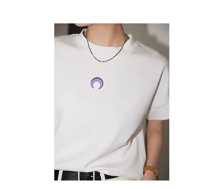 Nouveau T-shirt blanc d'été pour femme – Style décontracté et chic