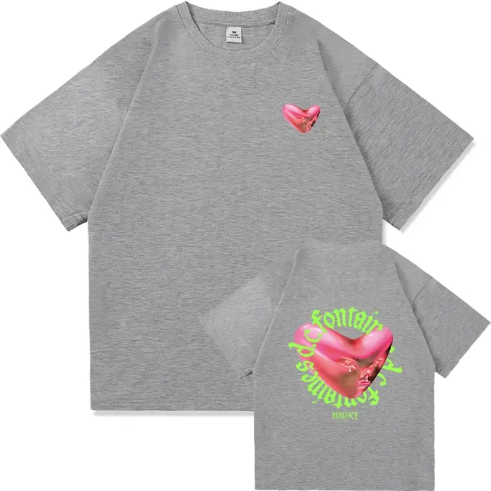 T-shirt unisexe 2025 Fontaines D C Romance pour homme et femme