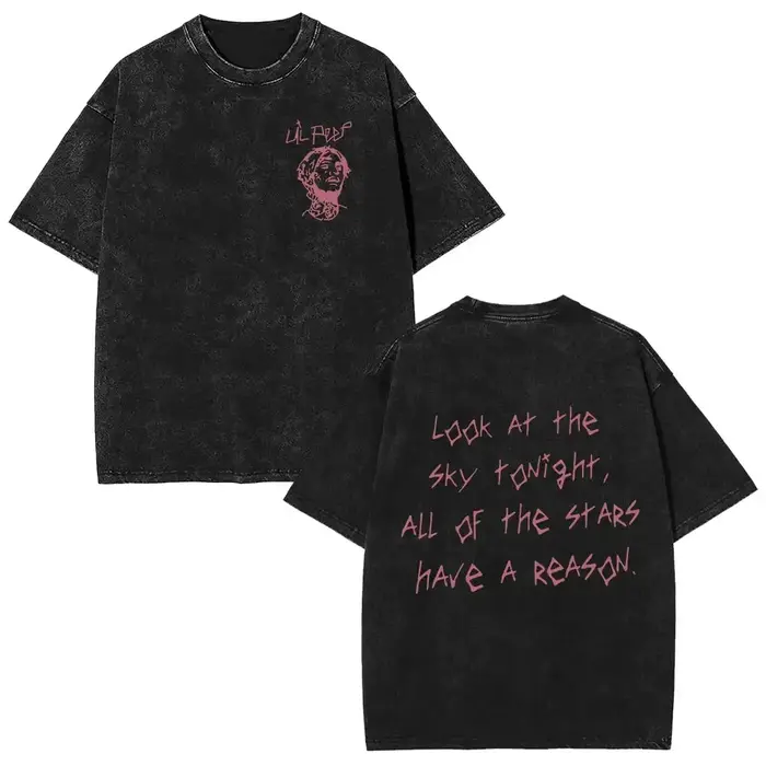 T-shirts vintage Bear Crybaby de l'album musical du rappeur Lil Peep
