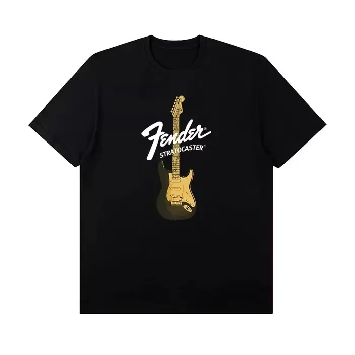 Nouveau T-shirt à manches courtes Fenda Jimi Hendrix pour hommes et femmes