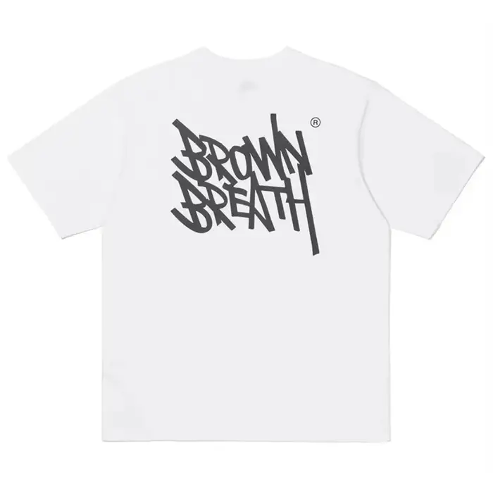 T-shirt pour homme, plusieurs tailles, imprimé HD, motif graffiti marron, coton, streetwear, mode décontractée, col rond, cadeau