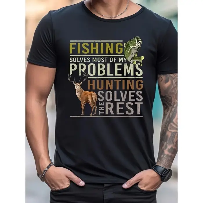 T-shirt de sport amusant pour homme