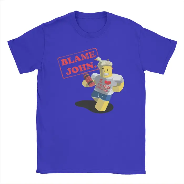 Shedletsky Blame John Forsaken Gaming T-Shirts Meme 100% coton pour hommes et femmes