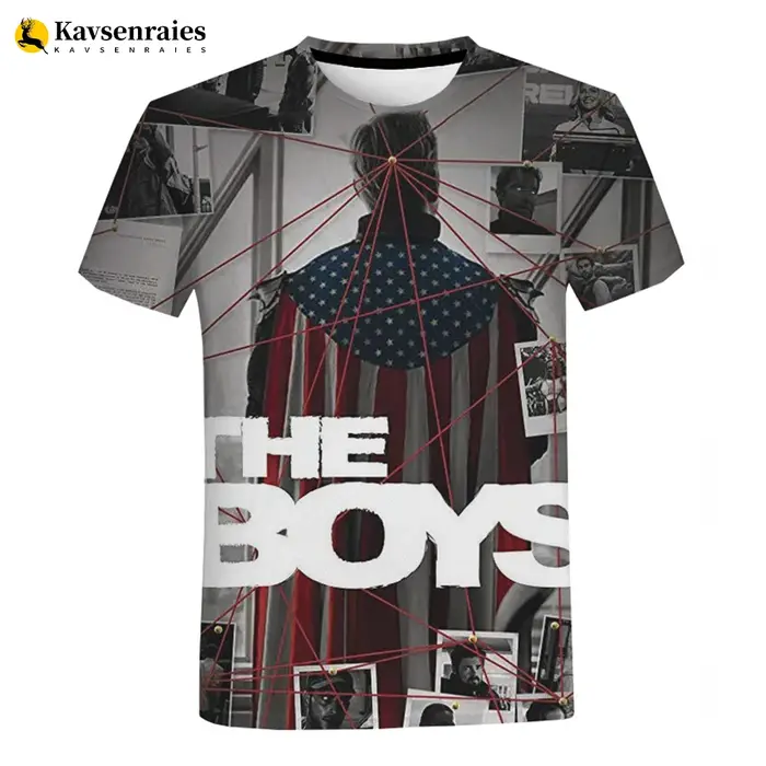 T-shirt homme série TV The Boys 3D