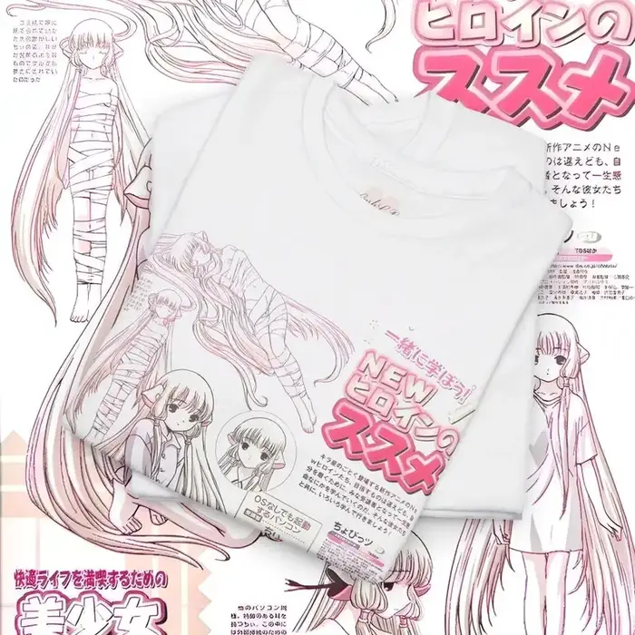 Anime Chobits T-Shirt graphique pour son cadeau