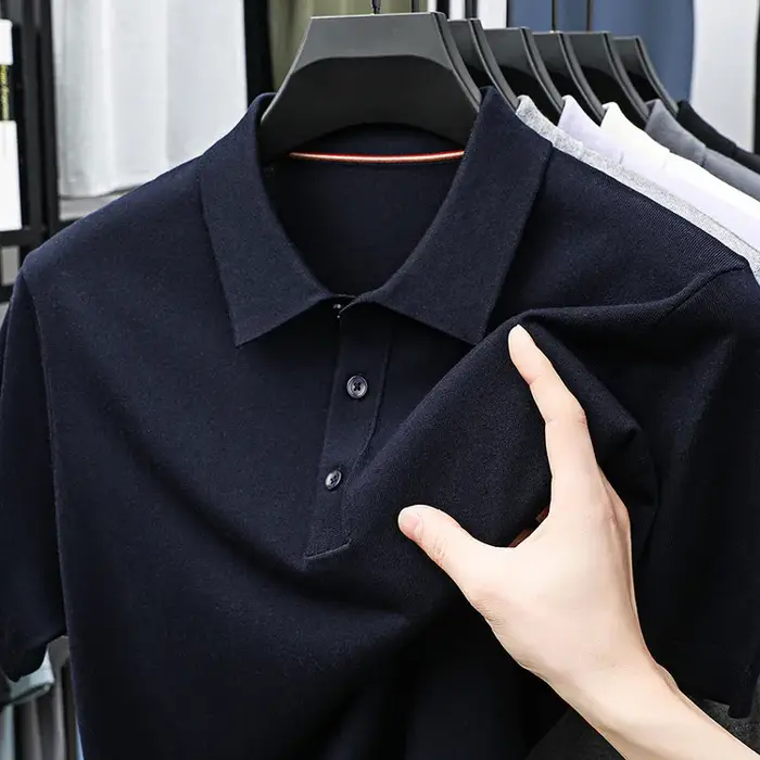 Polo Lyocell pour hommes – Essentiel d'été 100% respirant Tencel