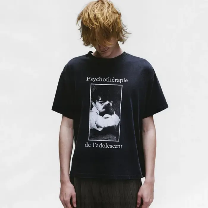 T-shirts à manches courtes en coton rouge pour hommes et femmes