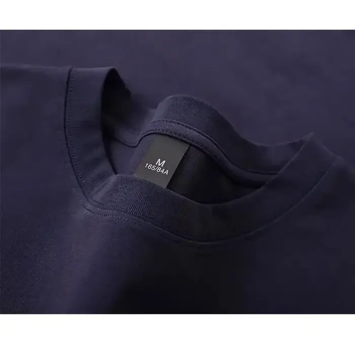 T-shirt pour hommes 600g T-shirt à manches courtes en coton robuste pour hommes mode coton épaissi à manches courtes T-shirt à manches mi-longues