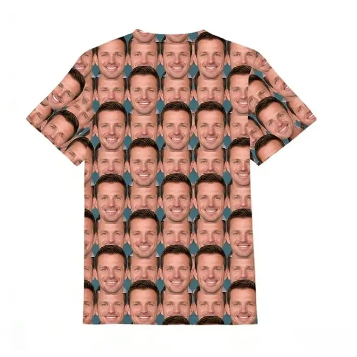 T-shirts personnalisés avec photo du visage