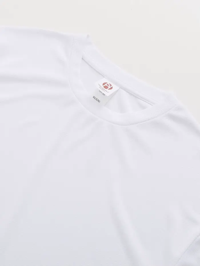 T-shirt uni décontracté pour hommes