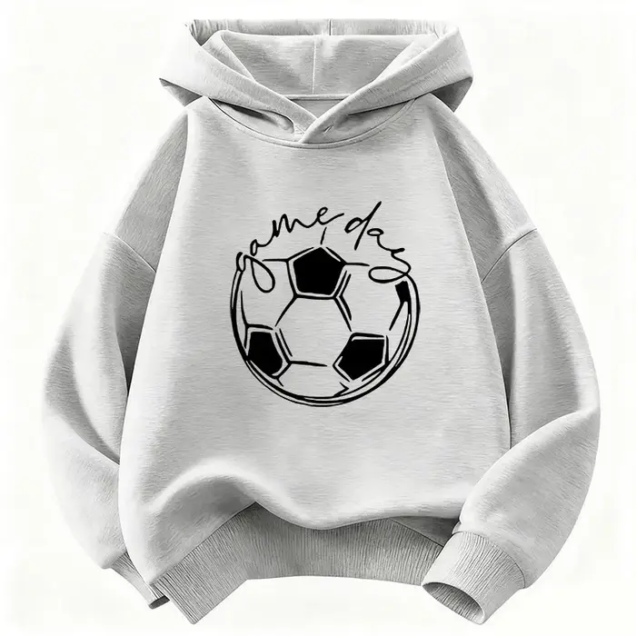 Sweat-shirt à capuche Fun Football Game Day