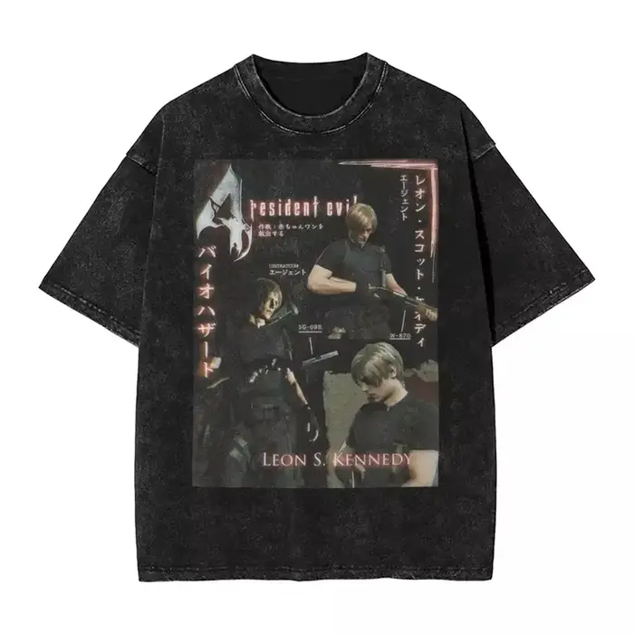 Residents Evils-T-shirt à manches courtes Biohazard 3 pour hommes et femmes
