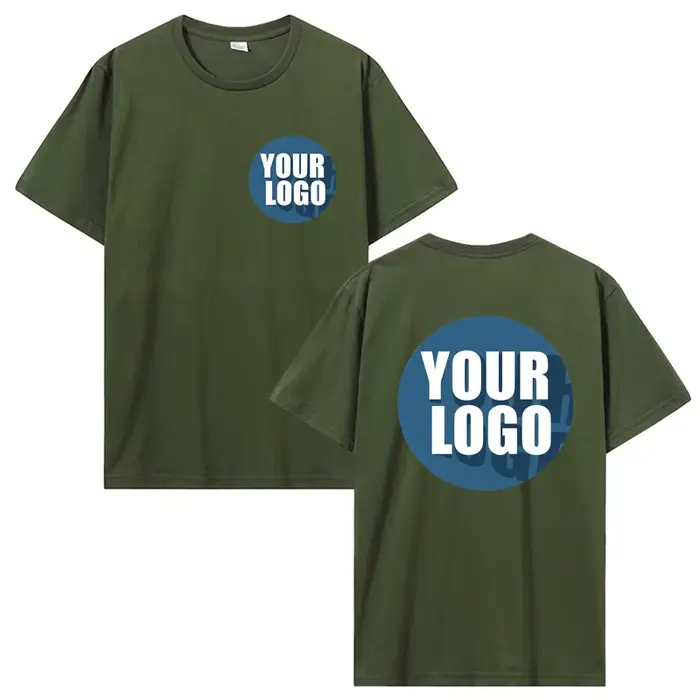 Personnalisez votre LOGO t-shirt Hip Hop Streetwear hommes coton T-shirts haut surdimensionné t-shir