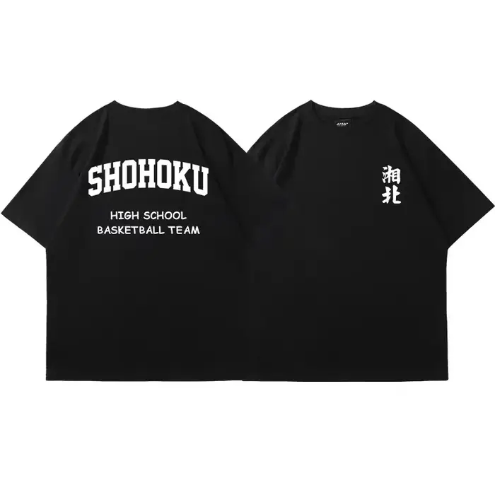 Anime japonais Shohoku Basket Ball équipe T-Shirt hommes femmes Sakuragi Hanamichi imprimer t-shirts