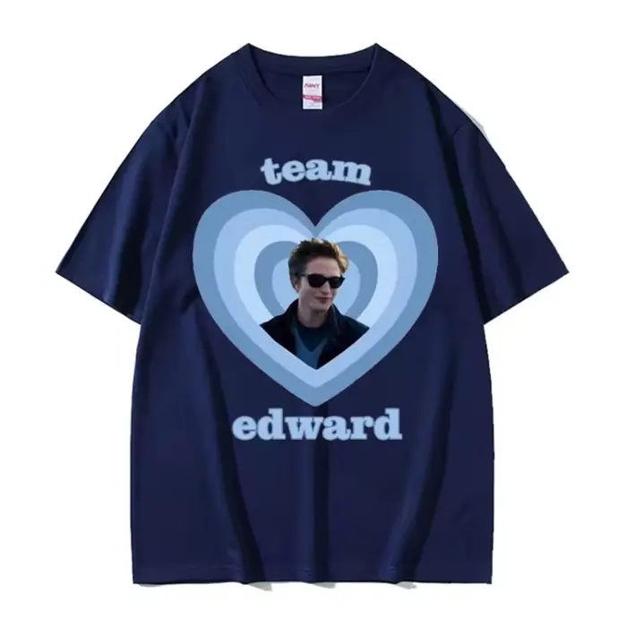 Twilight Team Edward Cullen T-shirts imprimés pour hommes et femmes