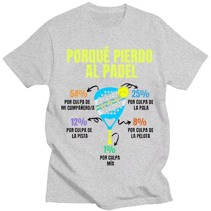 T-shirt de Padel Divertido pour hommes