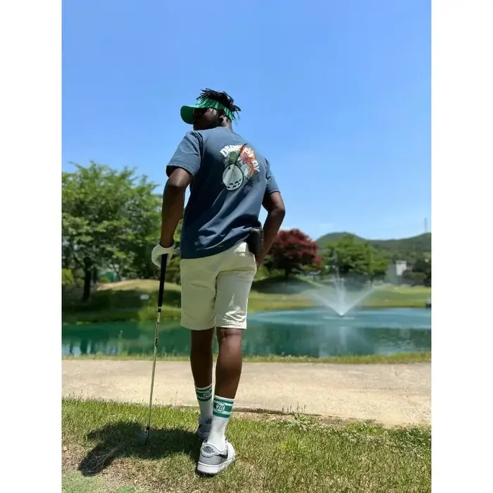 T-shirt de golf - Été - 100% coton pur - Nouveau design