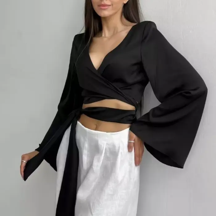T-shirt à manches longues pour femmes