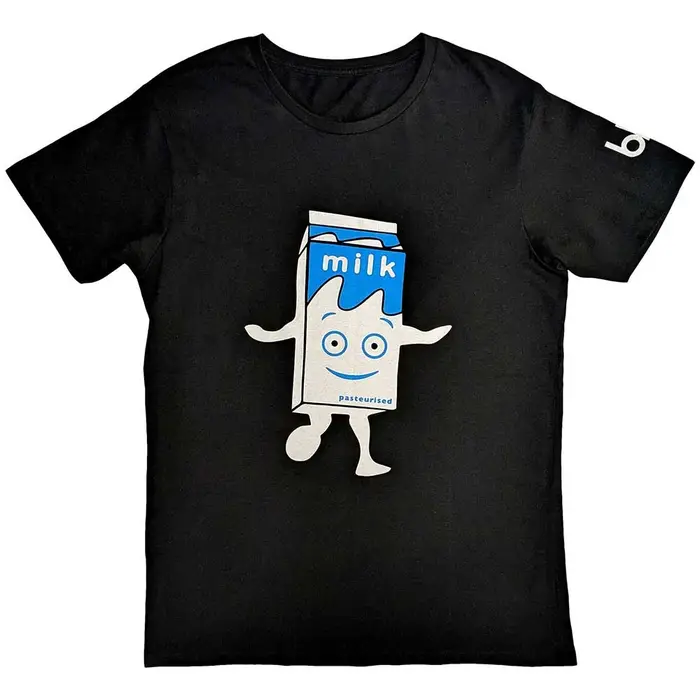 T-Shirt Milky Blur Band en coton pour hommes et femmes, Streetwear d'été
