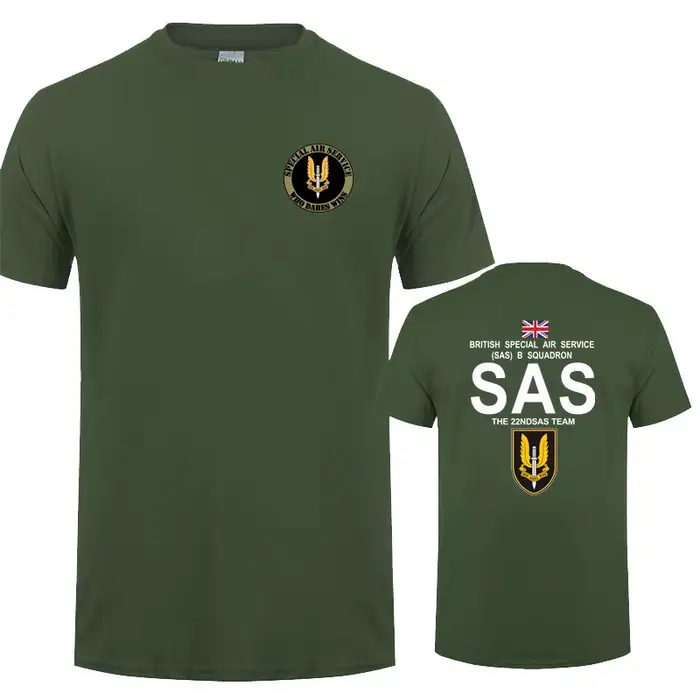 Militaire SAS Sniper hommes t-shirt armée