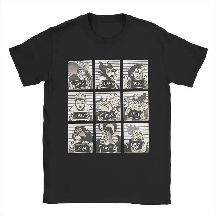 T-shirt en coton Villains pour homme