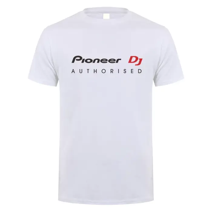 Pioneer DJ Autorisé T Chemises Hommes Mode D'été À Manches Courtes Homme Pioneer DJ T-Shirt LH-064