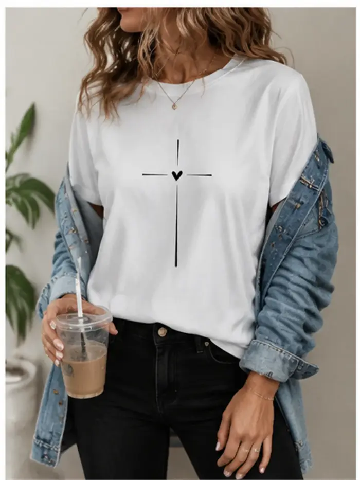 T-shirt de sport décontracté pour femmes