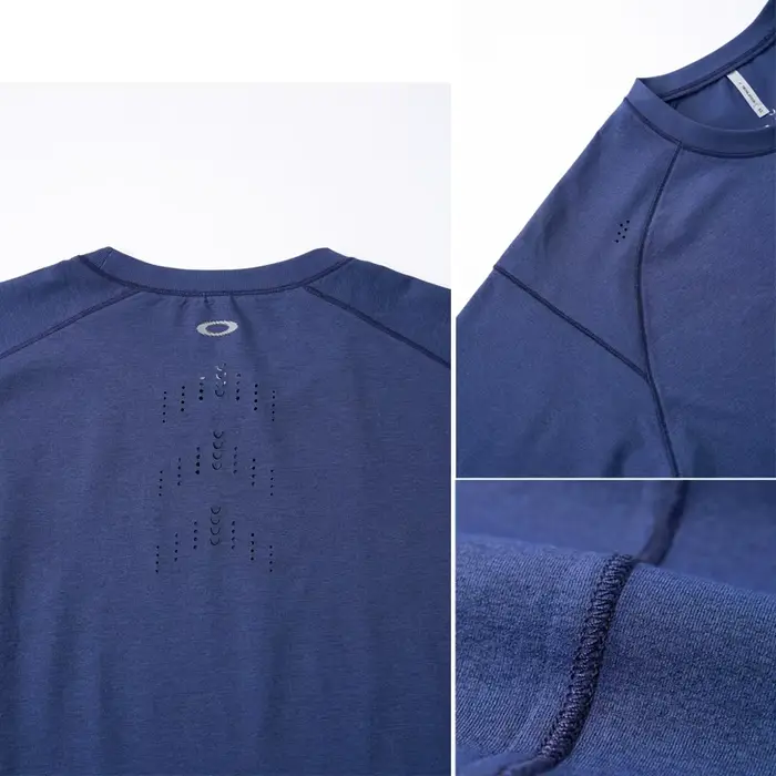 T-shirt de sport unisexe rafraîchissant et anti-UV - Imprimé réfléchissant respirant à manches courtes pour la course et la gym
