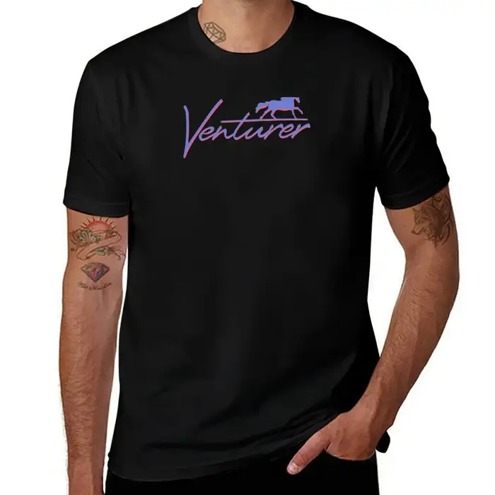 T-Shirt Surdimensionné avec Logo de Rivaux pour Homme, Vêtement Graphique, Série TV VentpointRuPonte