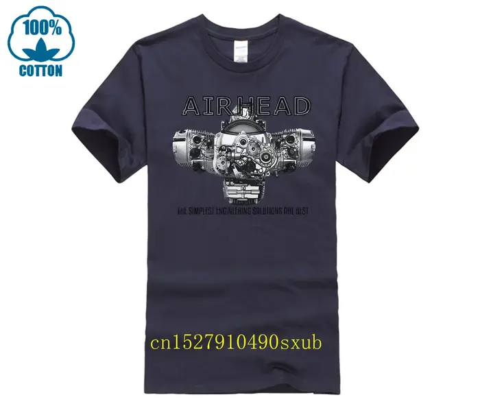 Airhead Boxer Engine Runder T-shirt Heather pour hommes