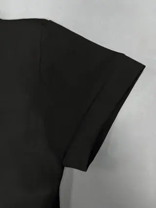 Polo blanc Y2K à taille cintrée, nouveau t-shirt slim fit pour l'été