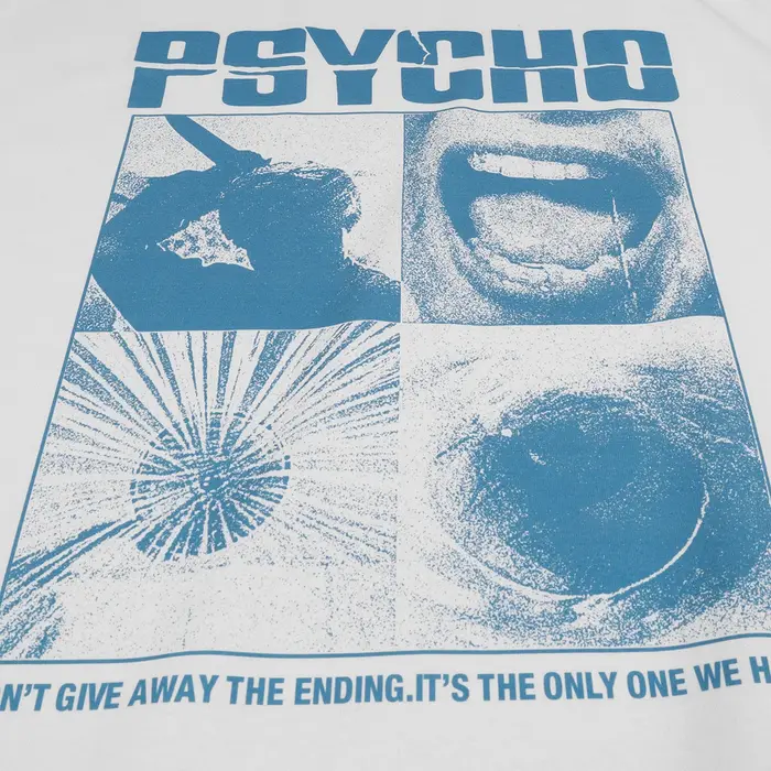 Alfred Hitchcock Psycho t-shirt film d'horreur les oiseaux fenêtre arrière Vertigo hommes imprimé été blanc coton graphique t-shirts