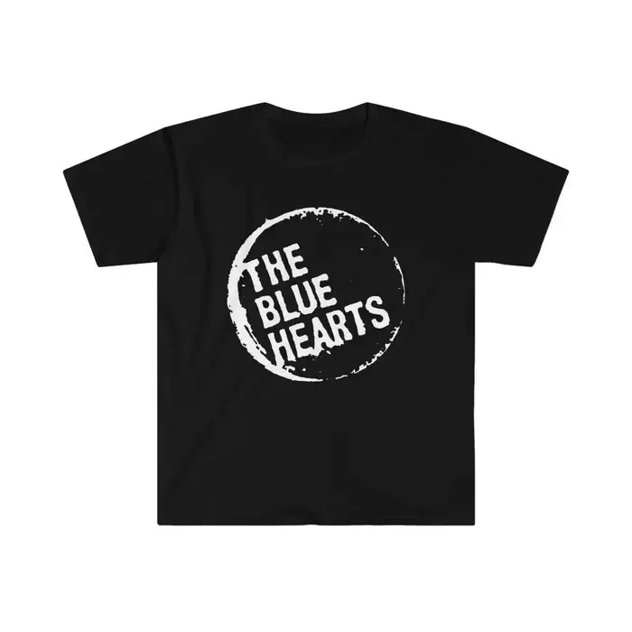 T-shirt avec logo DistMurcia, The Blue Hearts, années 80, punk rock japonais