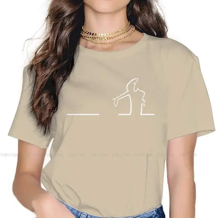 T-shirt gauche pour femmes La Linea t-shirts Style dame