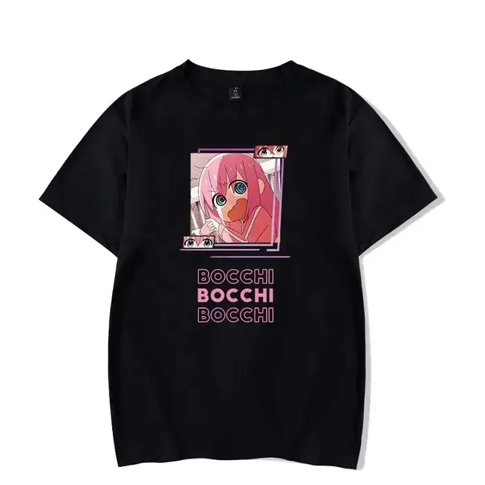 T-shirt confortable à manches courtes avec motif Hip-Hop