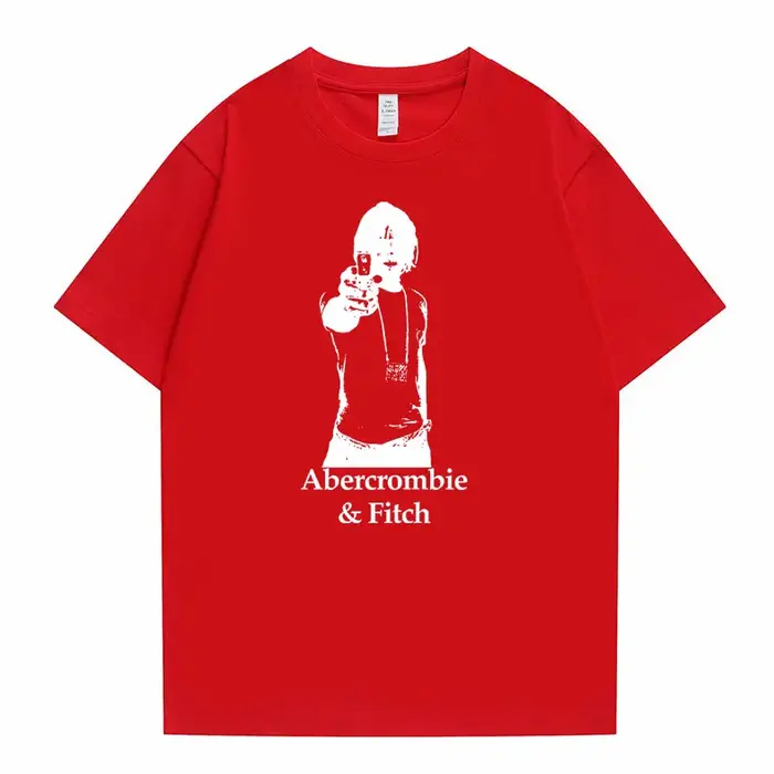 T-shirt graphique Hared Chief Keef Ambercrombie & Fitch pour homme, streetwear, hip hop, vintage, en