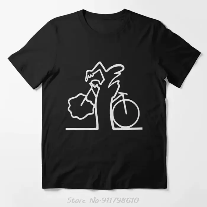 La Linea Happy t-shirt hommes coton respirant graphique col rond