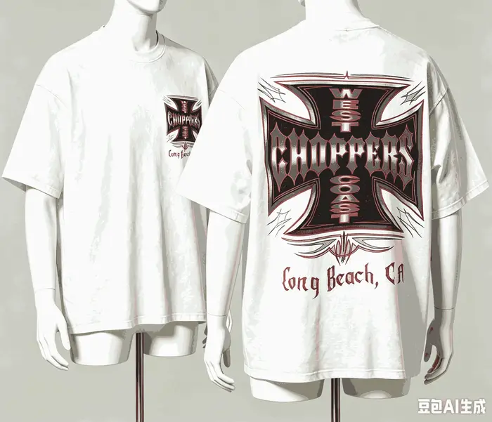 T-shirt West Coast Choppers pour les fans