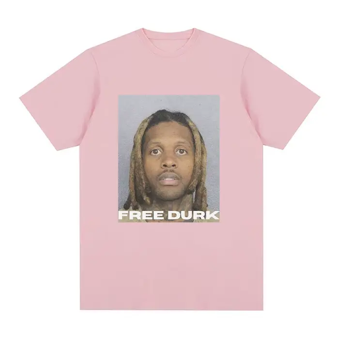 FREE DURK-T-shirt graphique Lil Durk pour homme et femme