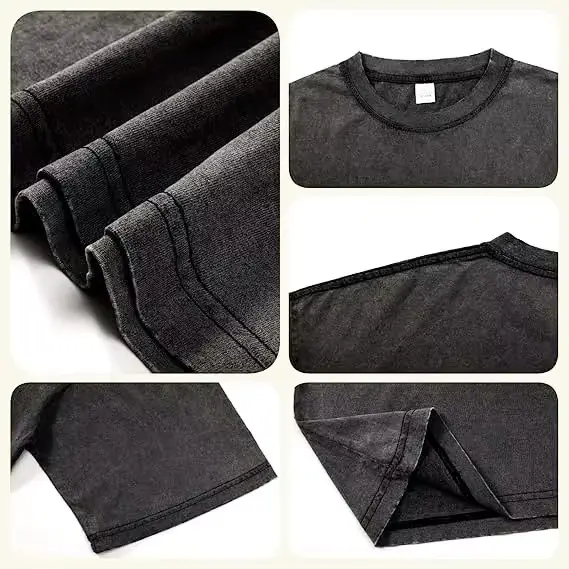 T-shirt délavé à motif Teckel pour femme