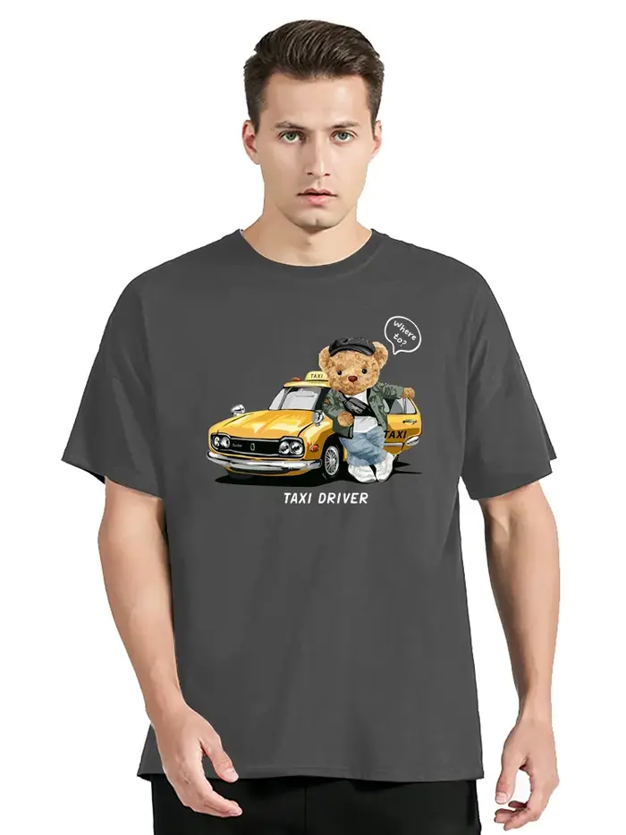 T-shirt col rond homme