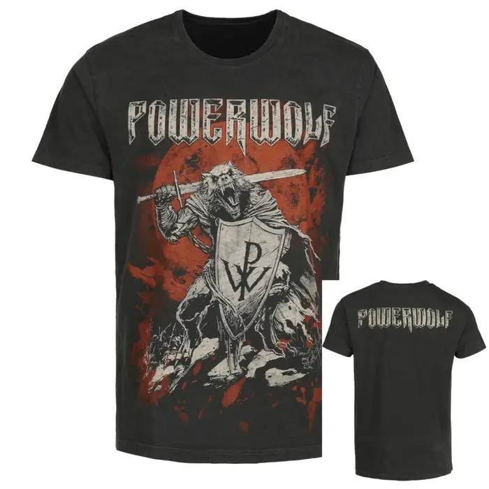 T-Shirt Via Dolorosa Powerwolf pour hommes et femmes