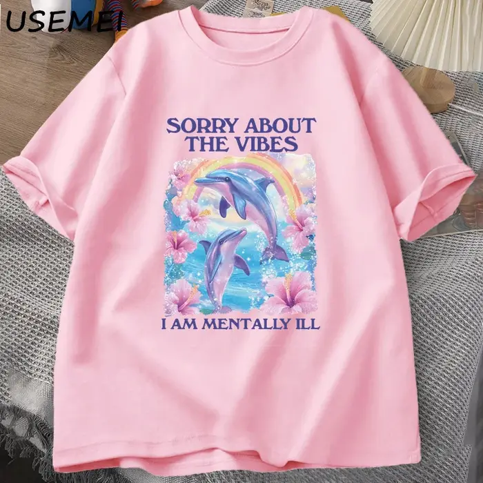 Désolé sur les vibrations T-shirt unisexe idiot bizarre