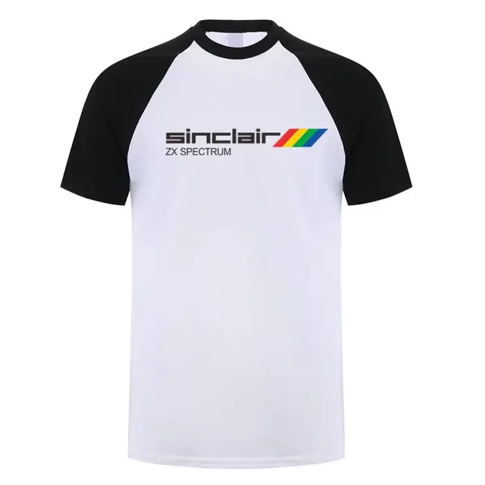 Sinclair Zx spectre T-shirt hauts été à manches courtes coton homme